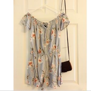 Kendall and Kylie floral romper